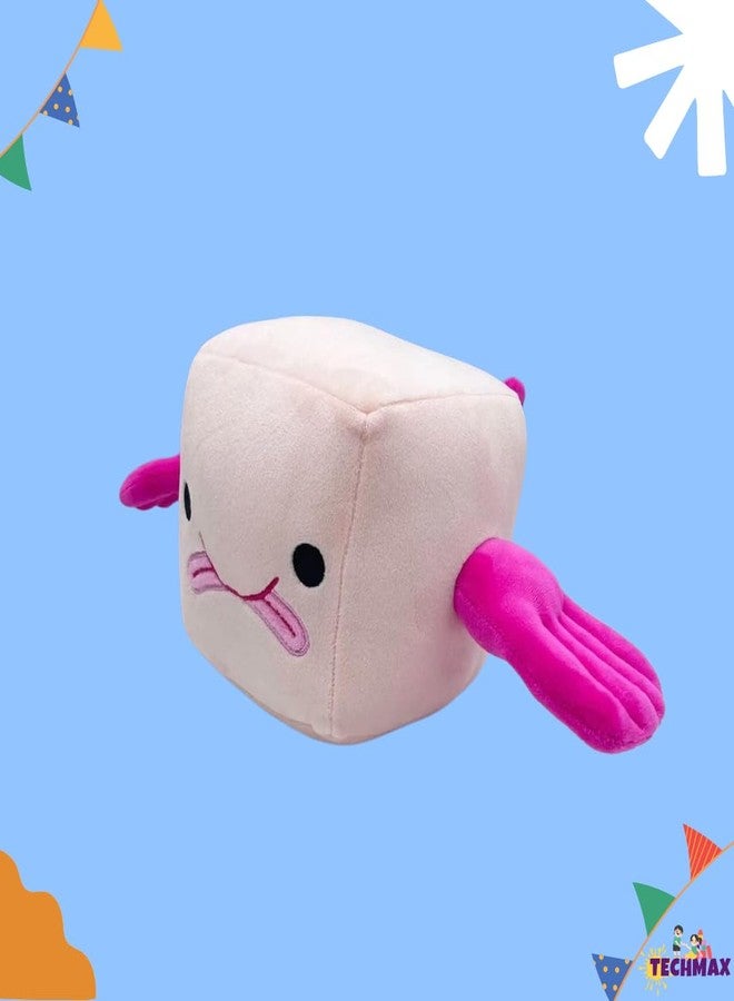 TechMax Solution لعبة TechMax Solution القطيفة الناعمة المربعة اللطيفة الحزينة - Image 5